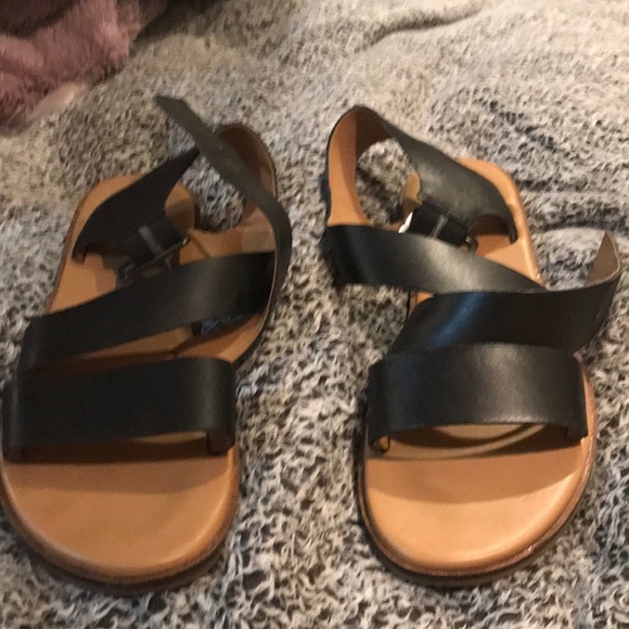 Franco Sarto Shoes - Franco Sarto  Sandals Leather Black